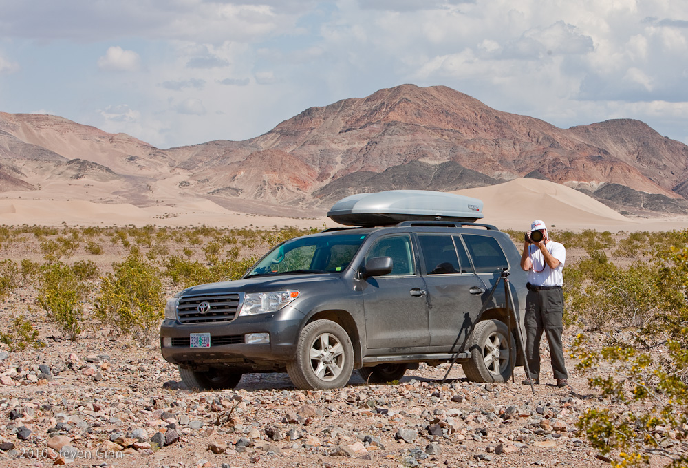 Ibex Dunes with Car