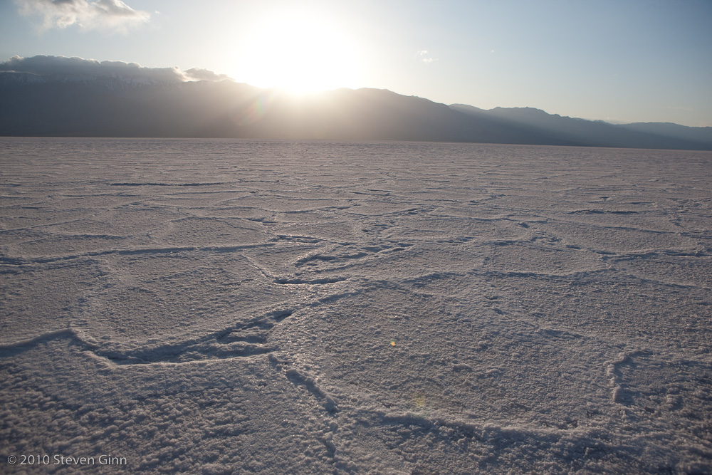 Badwater Basin looking west